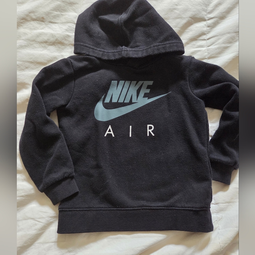 Nike Kids Black Air Hoodie, Size 3T, Unisex
